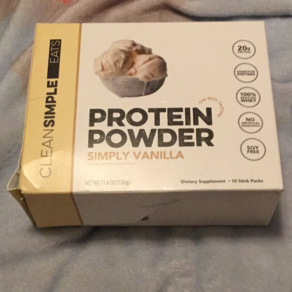 Clean Simple Eats Protein Powder simply vanilla